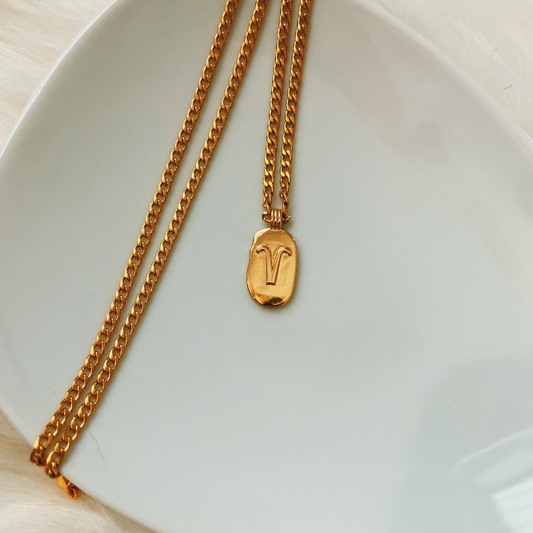 Zodiac sign necklaces