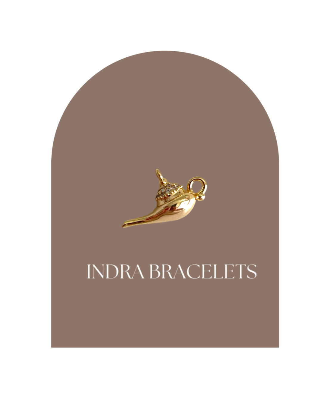 Mini genie's lamp charm