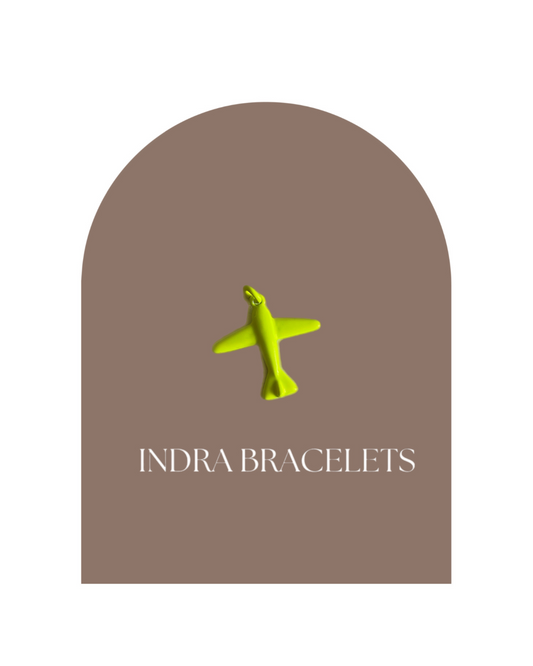 Color big airplane charm