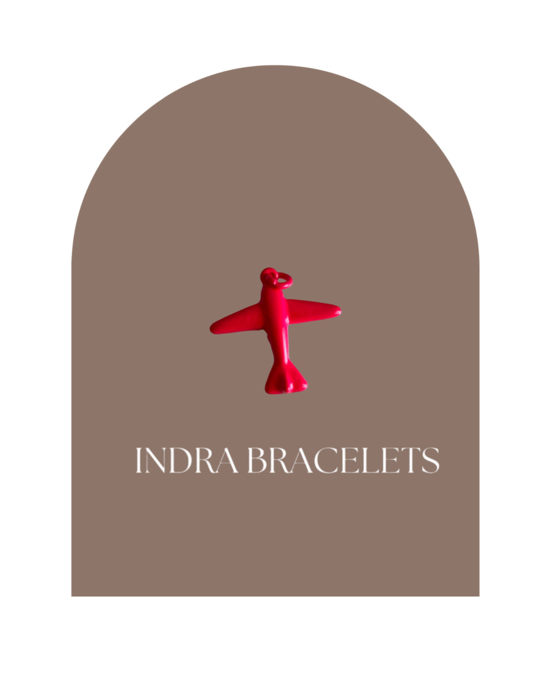 Color big airplane charm