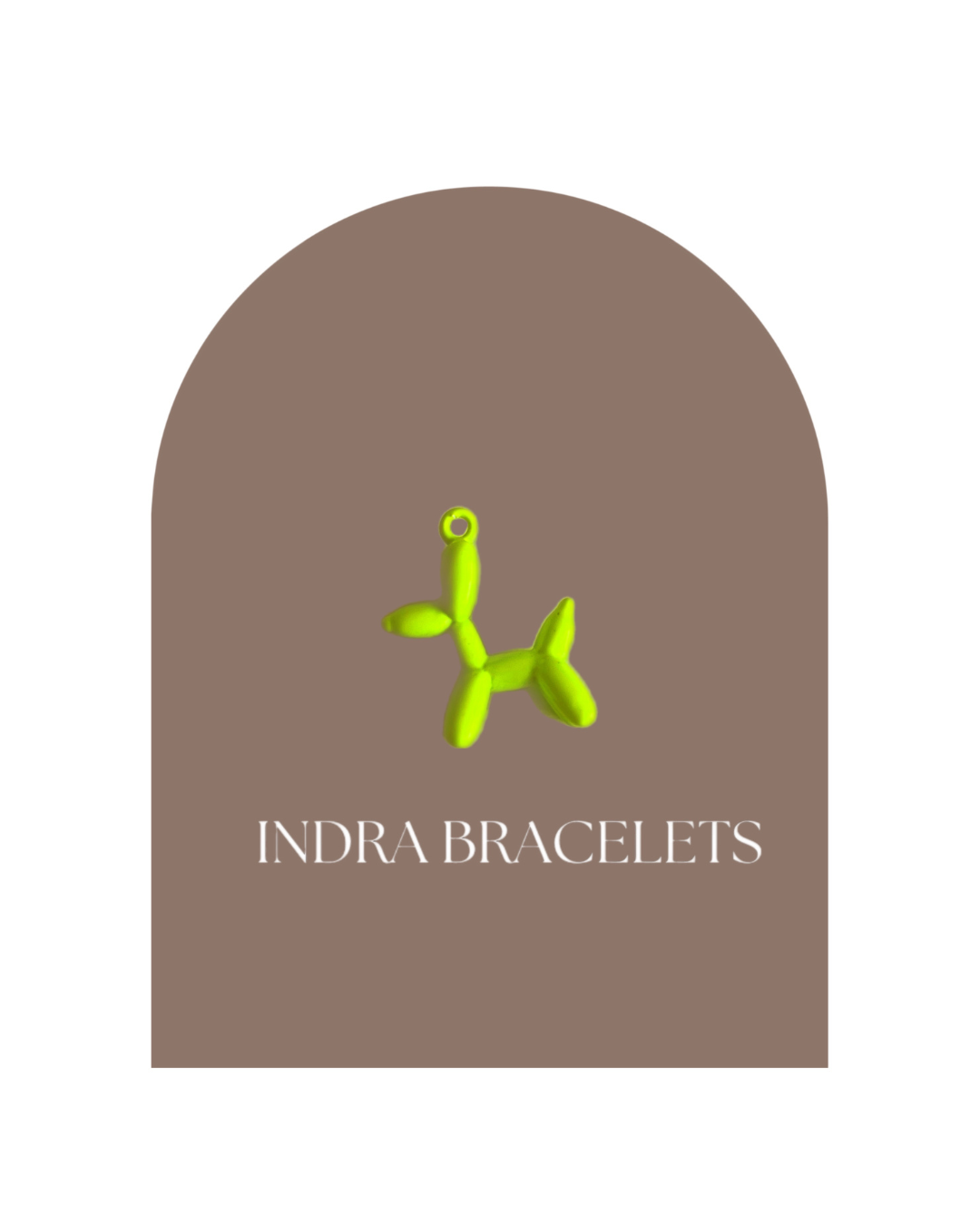 Small color balloon dog