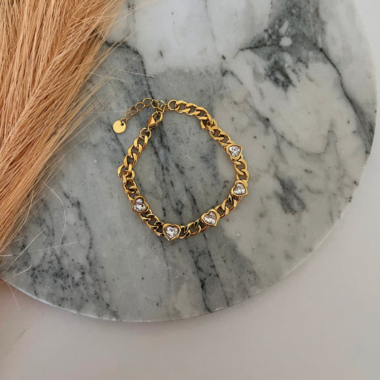 Cuban Heart bracelet