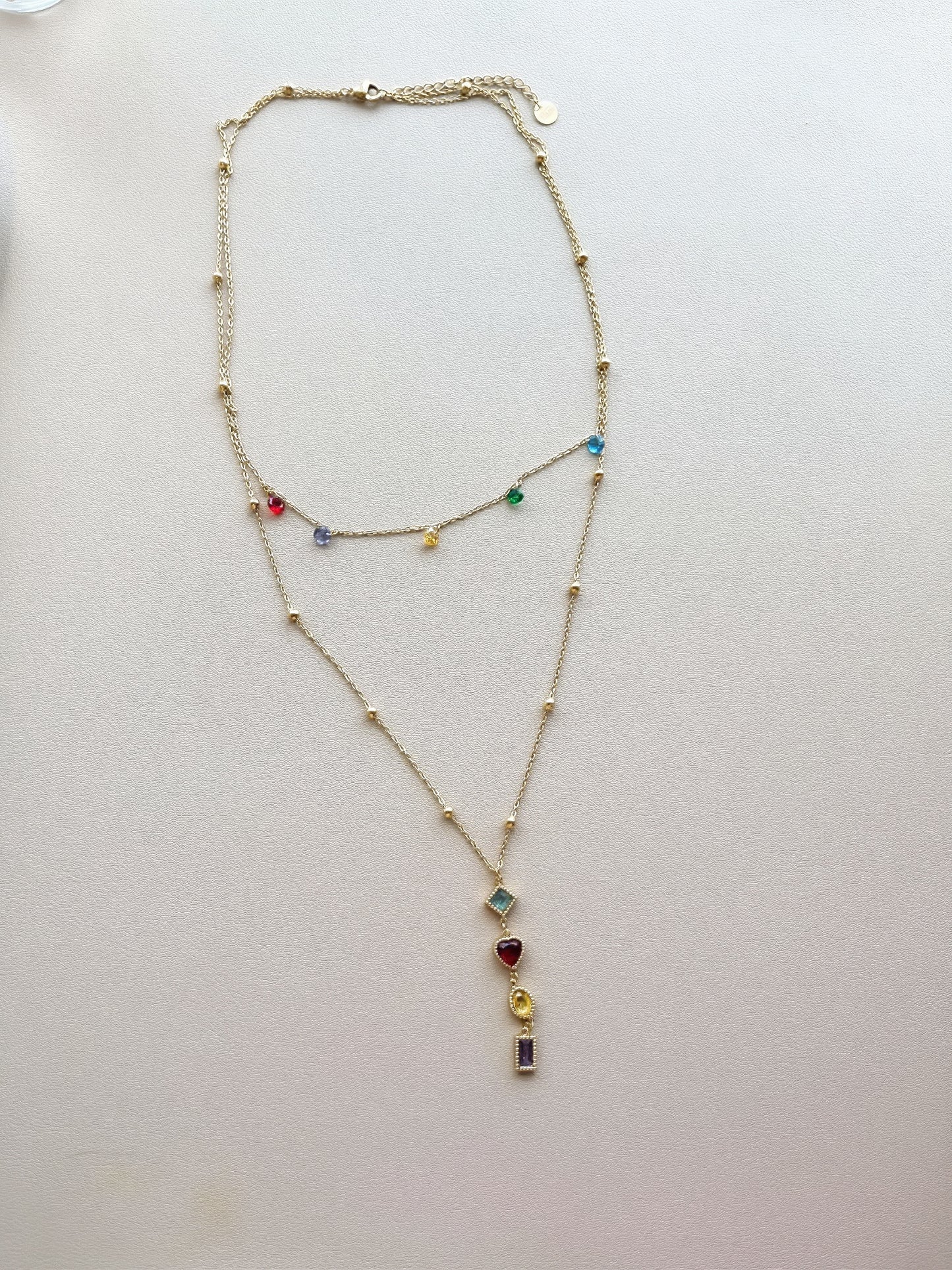 Victoria Double necklace