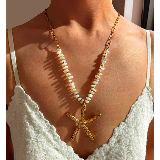 Starfish necklace