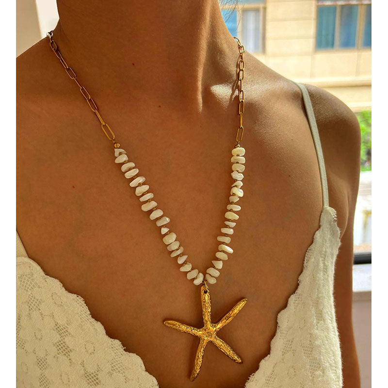 Starfish necklace