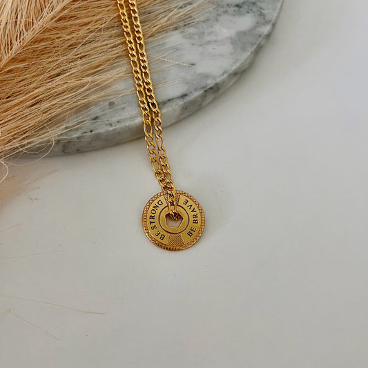 You’re stronger than you think necklace