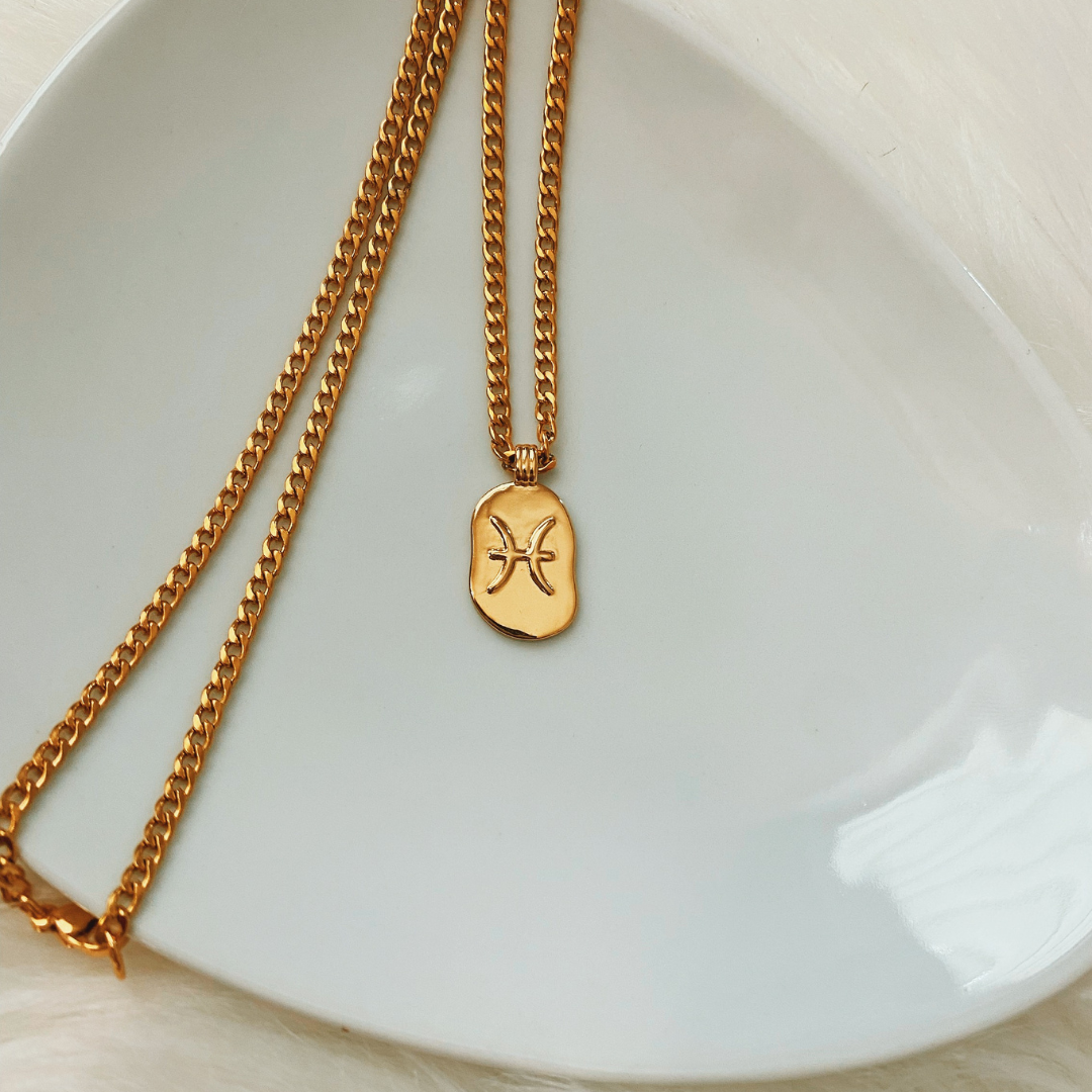 Zodiac sign necklaces
