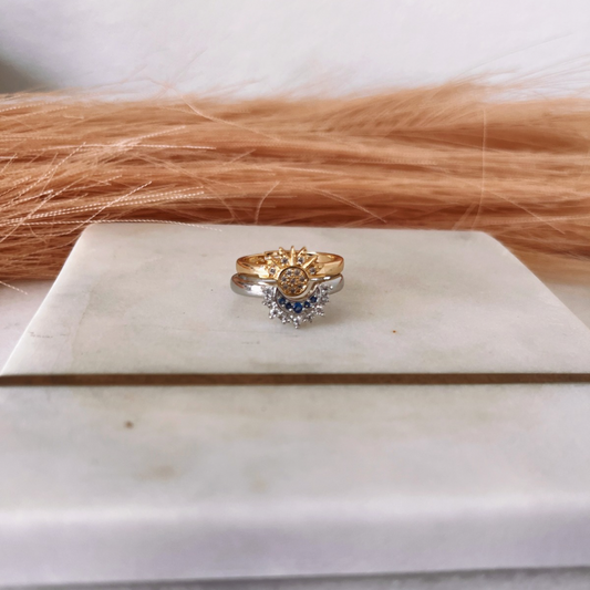 Sun/moon ring