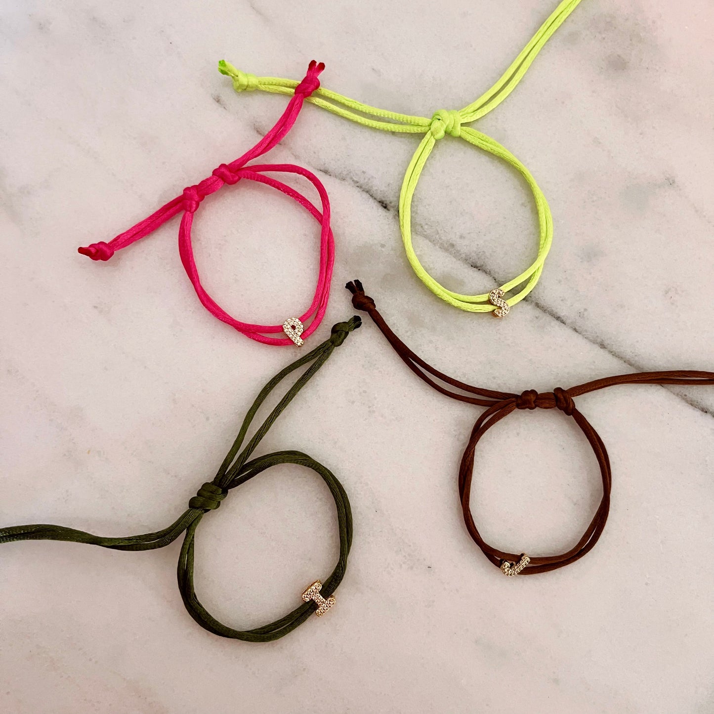 Initial bracelet