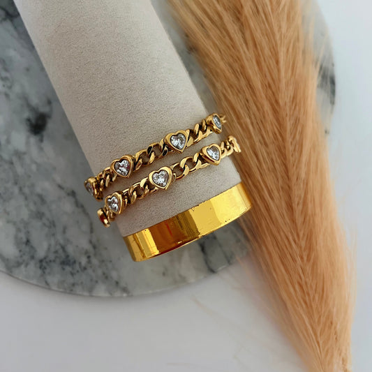 Cuban Heart bracelet