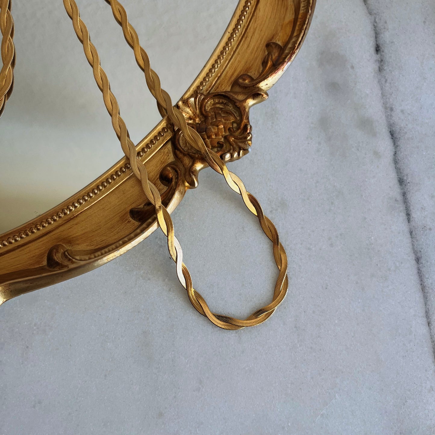 Trenzada snake choker