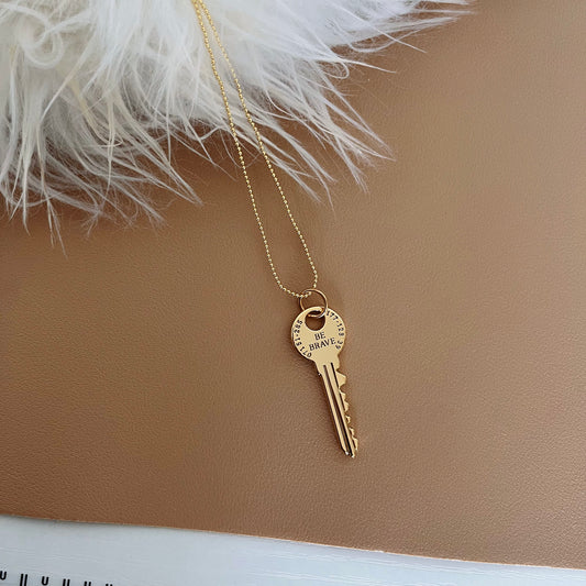 Be brave necklace