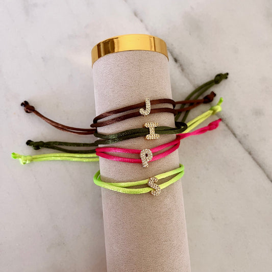 Initial bracelet