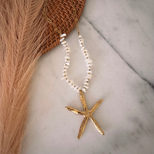 Starfish necklace