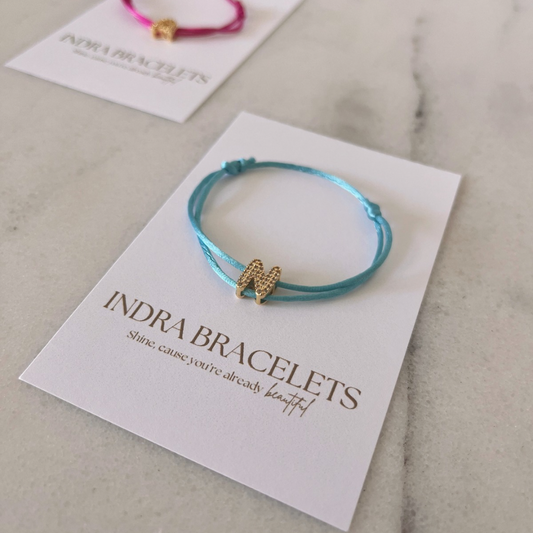 Initial bracelets