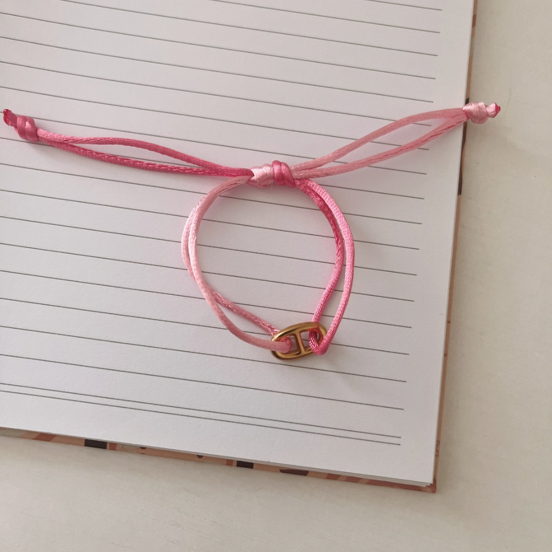 Link- satin bracelets