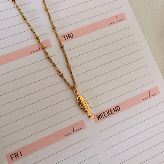 Pez necklace