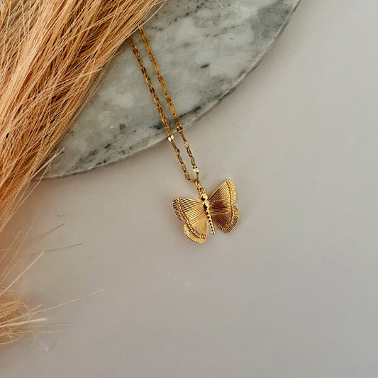 Butterfly necklace
