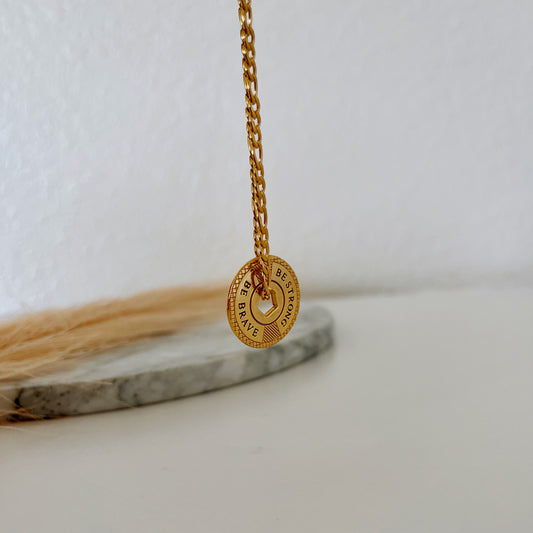 You’re stronger than you think necklace